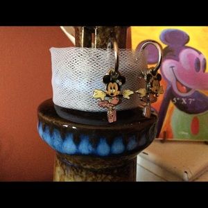 Disney Minnie Mouse ballerina swing earrings